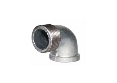 Conectores masculinos/femeninos galvanizados del tubo del hierro del codo del hierro maleable para la protección contra los incendios