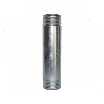 El acero de carbono de la entrerrosca del tubo roscó dos extremos Sch 40 largo o corto